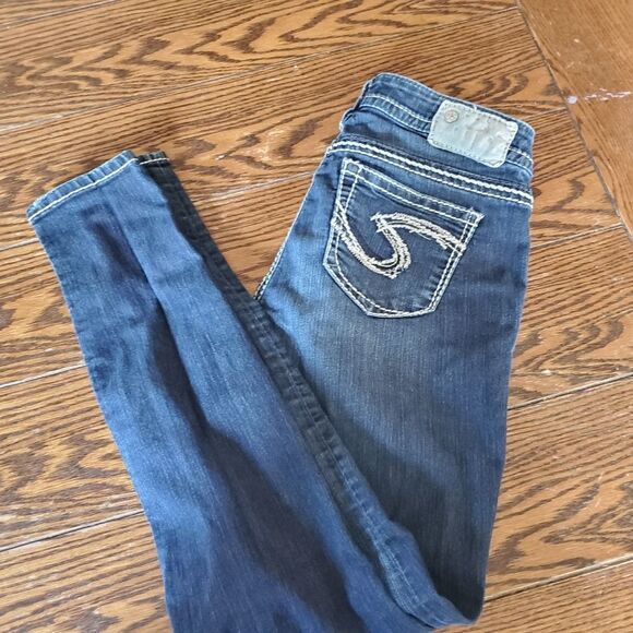 Silver suki super skinny sz 28x29 - Picture 2 of 5
